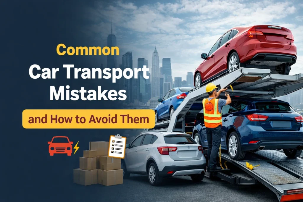 common car transport mistakes and how to avoid them