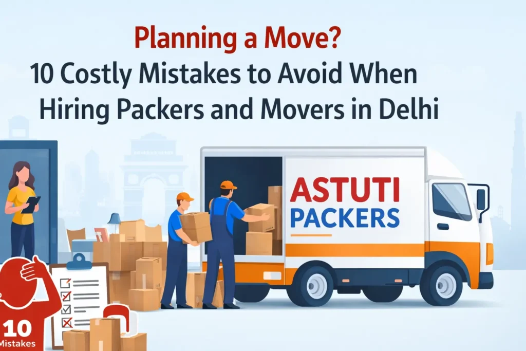 planning a move 10 costly mistakes to avoid when hiring packers and movers in delhi