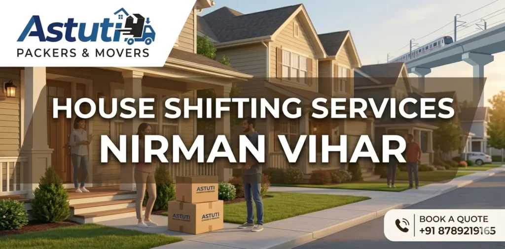 House Shifting Services Nirman Vihar – Complete Moving Checklist Guide
