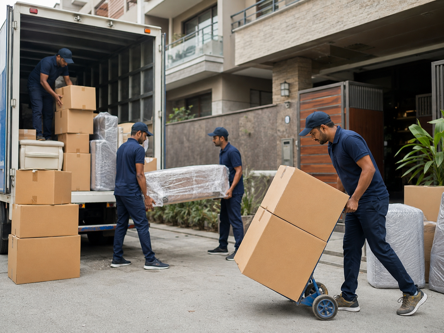 Professional packers and movers in Preet Vihar Delhi for home shifting and office relocation